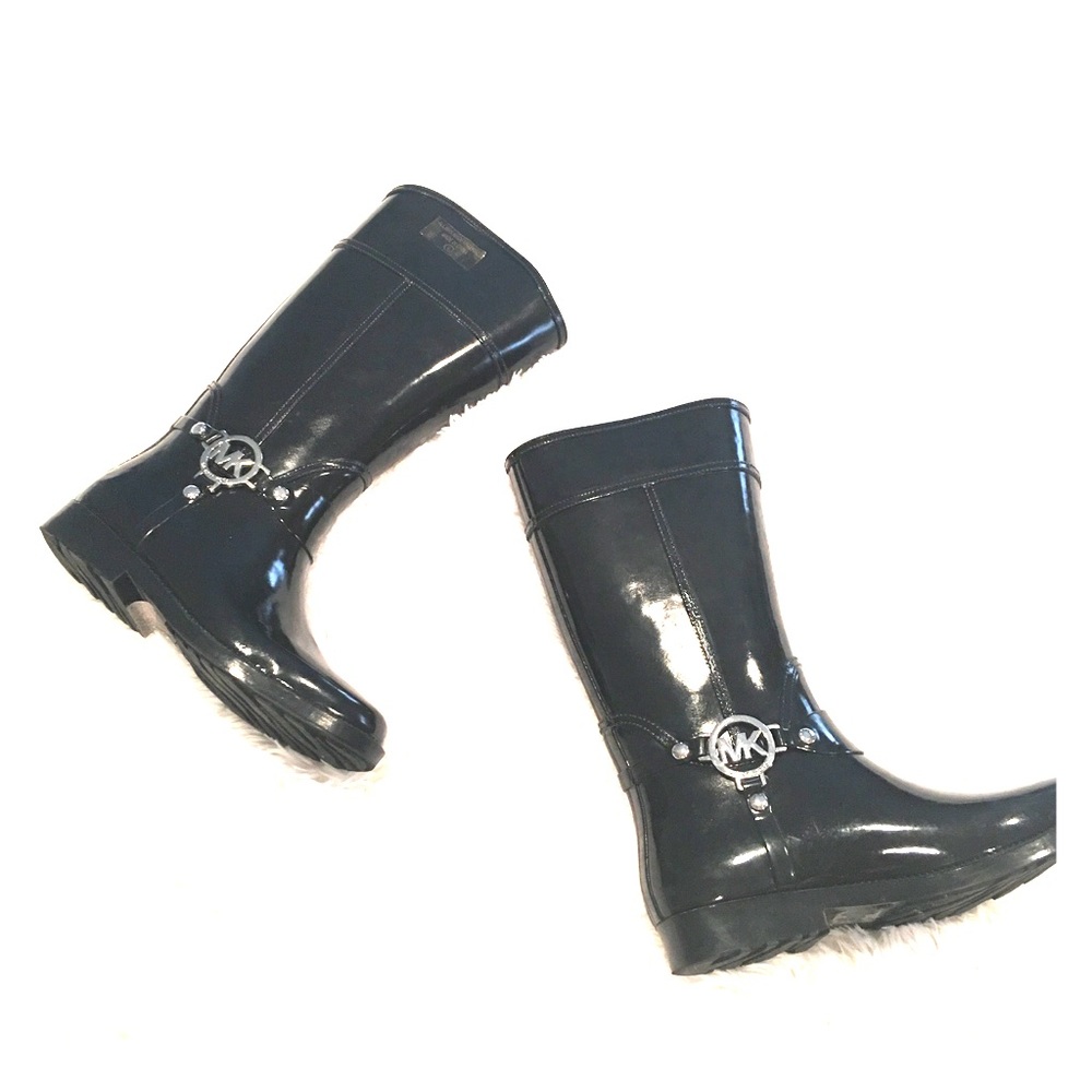Michael Kors rain boots hardly worn